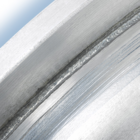 Лазерная сварка образца