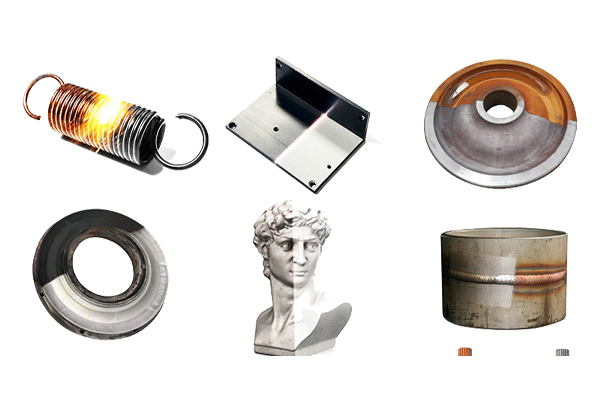 образец лазерной очистки