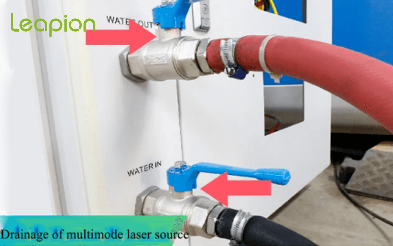 водозаборная труба от чиллера