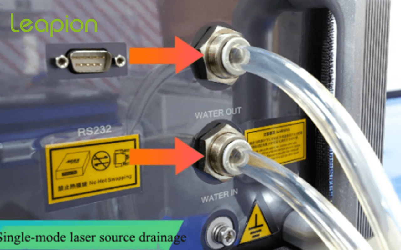 водозаборная труба от чиллера
