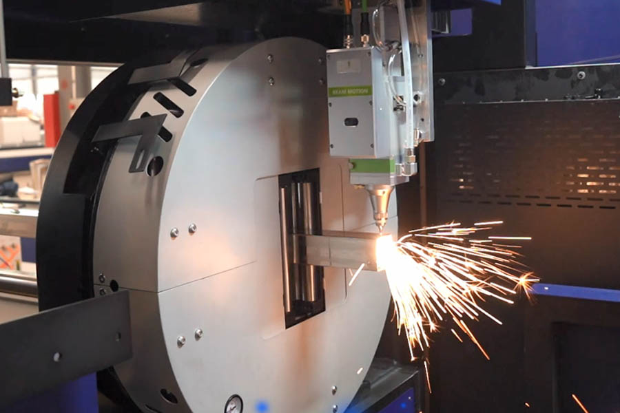 лазерная резка трубок