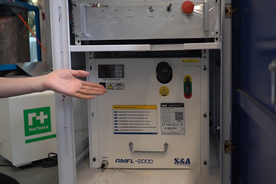 Система охлаждения для лазерной сварки