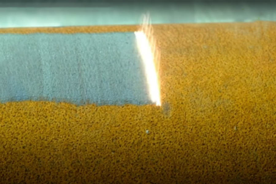 краска для лазерной очистки