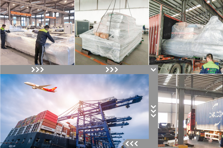 Упаковка и доставка лазерной резки