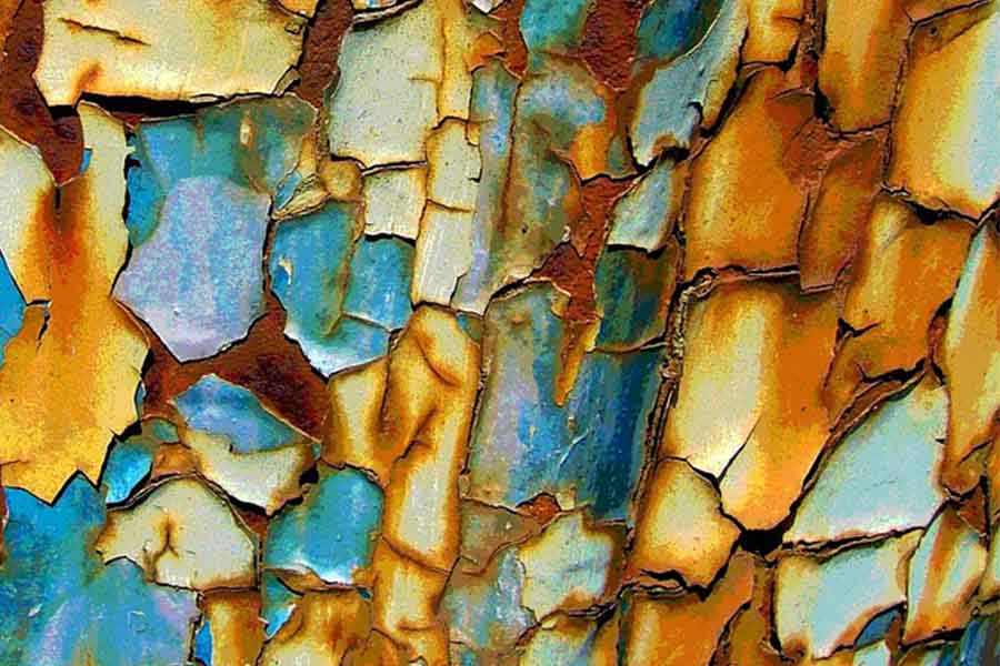 удалить ржавую краску