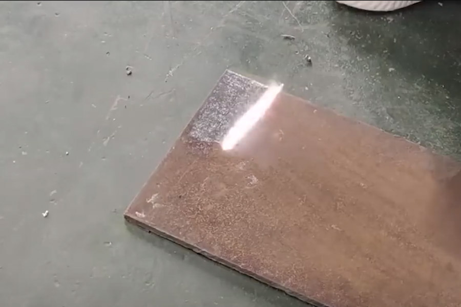 удаление ржавчины с пистолета